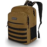 Wrangler Tradesman Backpack, Water Resistant Casual Daypack for Travel Work School, Unisex Laptop Backpack with Notebook Sleeve