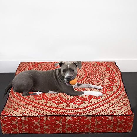 Amazon Com The Art Box Mandala Floor Pillow Cushion Seating Throw