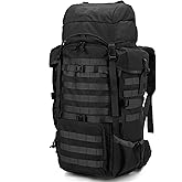 Mardingtop 70L Internal Frame Backpack for Hunting,Camping,Hiking Backpacking Backpack with Rain Cover