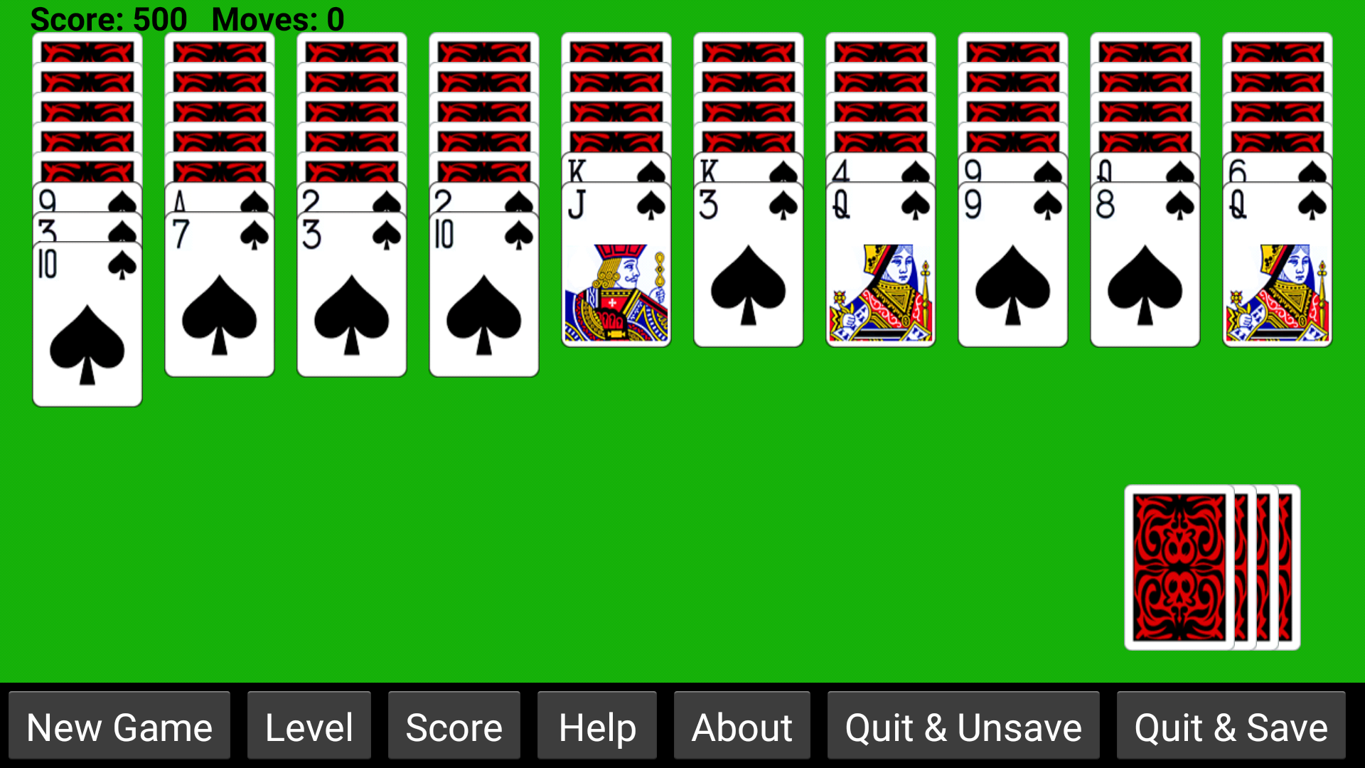 Solitaire Game Classic For Kindle Fire Tablet Easy Play Free Spider