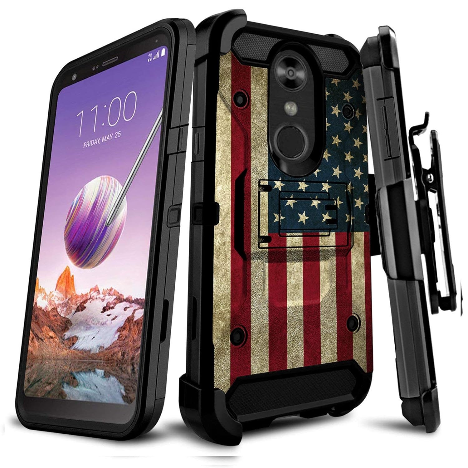 Best Lg Stylo 2 Case Camo With Belt Clip