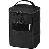Thous Winds Lantern Storage Bag, Tactical Camping Storage Bag, Black