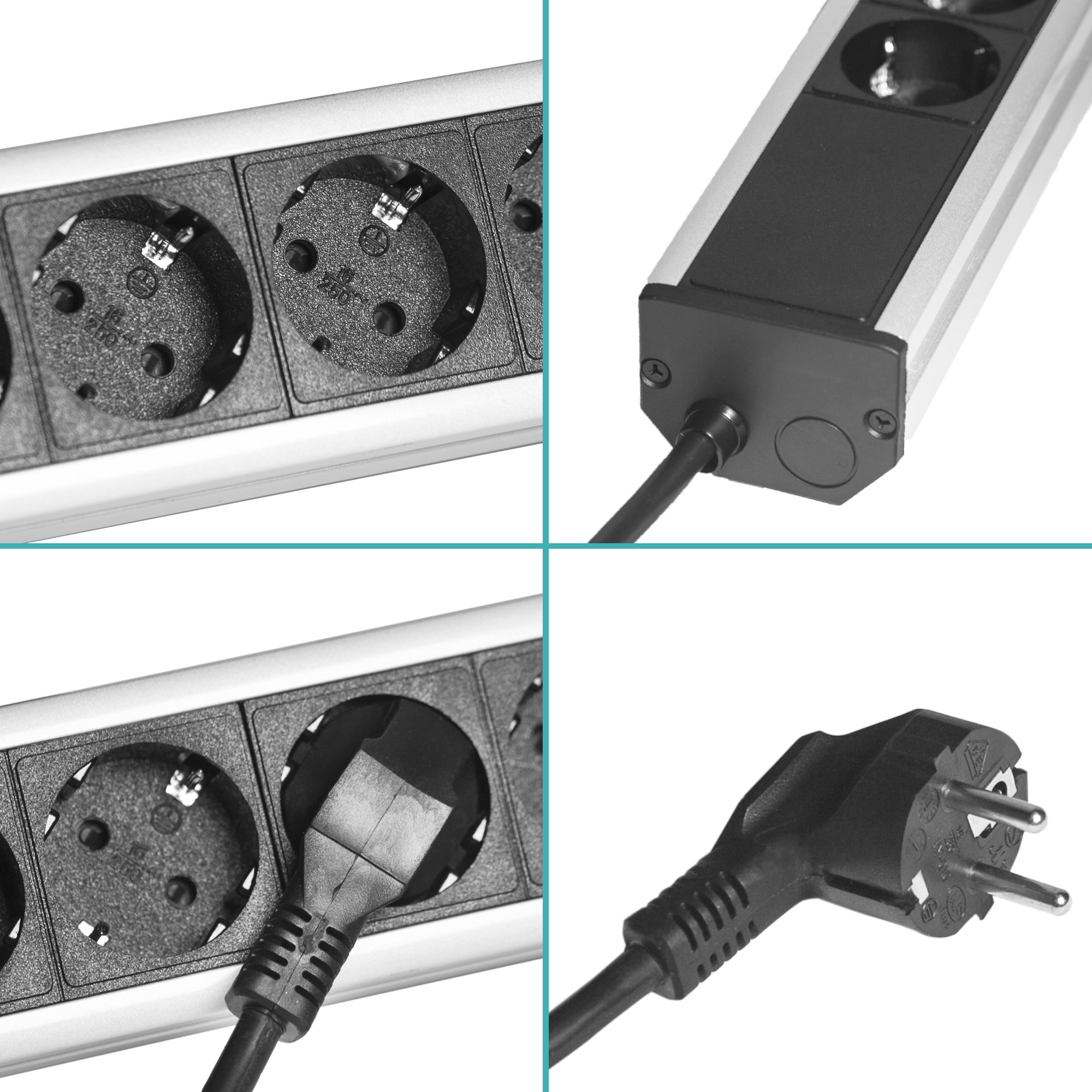 HUX POWER EL1803S - Regleta