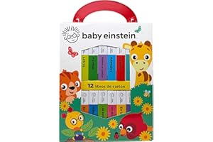 Baby Einstein - Mi Primera Biblioteca - 12 Libros de Carton - PI Kids