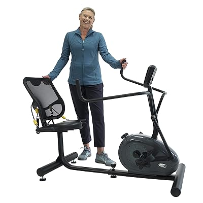 hci fitness physiotrainer cxt fully assembled recumbent cross trainer