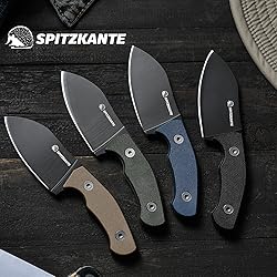 SPITZKANTE 5.5" Tactical Neck Knife P-DA, Mini EDC