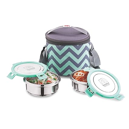 steel tiffin box with bag