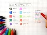 Pilot FriXion Erasable Rollerball 0.7mm Pack of 3 Black Red Blue view 7
