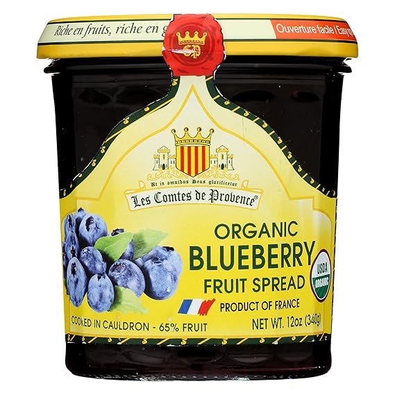 les comtes de provence organic fruit spread