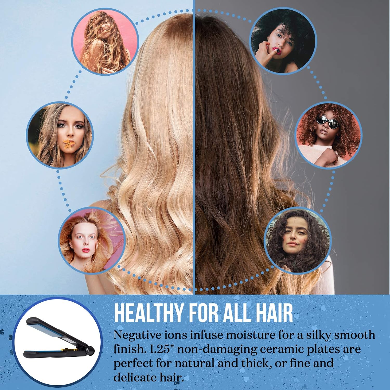 hai convertable ceramic flat iron