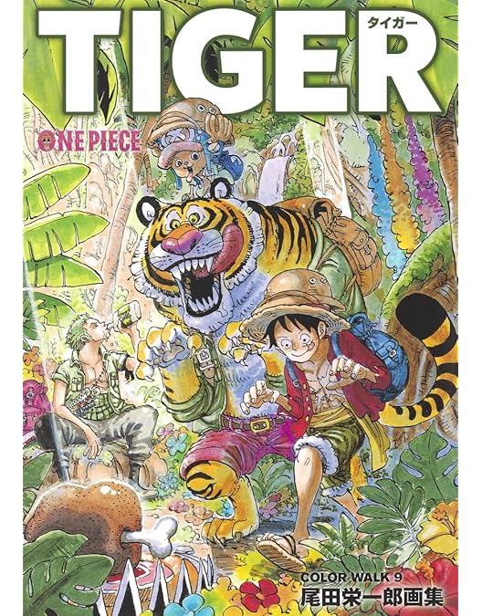 Amazon.com: ONEPIECEイラスト集 COLORWALK 8 Wolf (愛蔵版コミックス