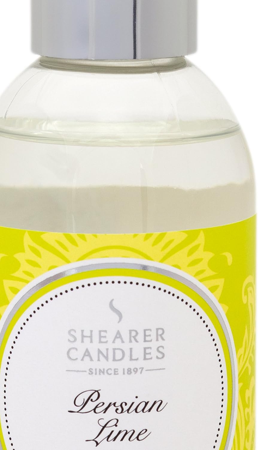 Shearer Candles Persian Lime 200ml Scented Reed Diffuser Refill, Transparent - Image 3