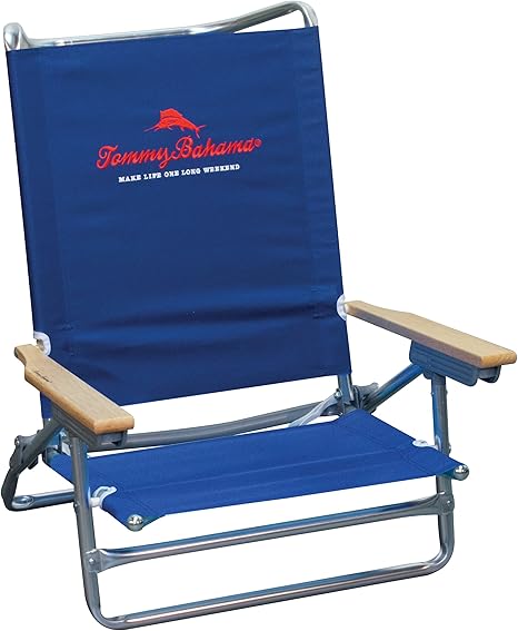 tommy bahama classic 5 position backpack chair