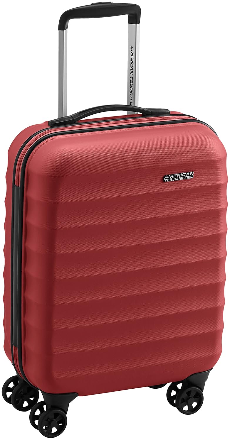 American Tourister Palm Valley spinner equipaje de cabina rojo bright red S