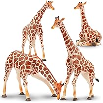 Terra by Battat – 4 Pieces Zebra Family – Realistic Plastic