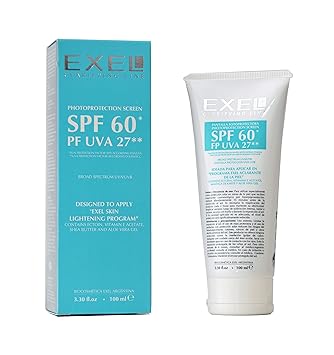 EXEL Sunscreen SPF 60* PF UVA 27* Broad Spectrum (Large Pack, 100 ml)