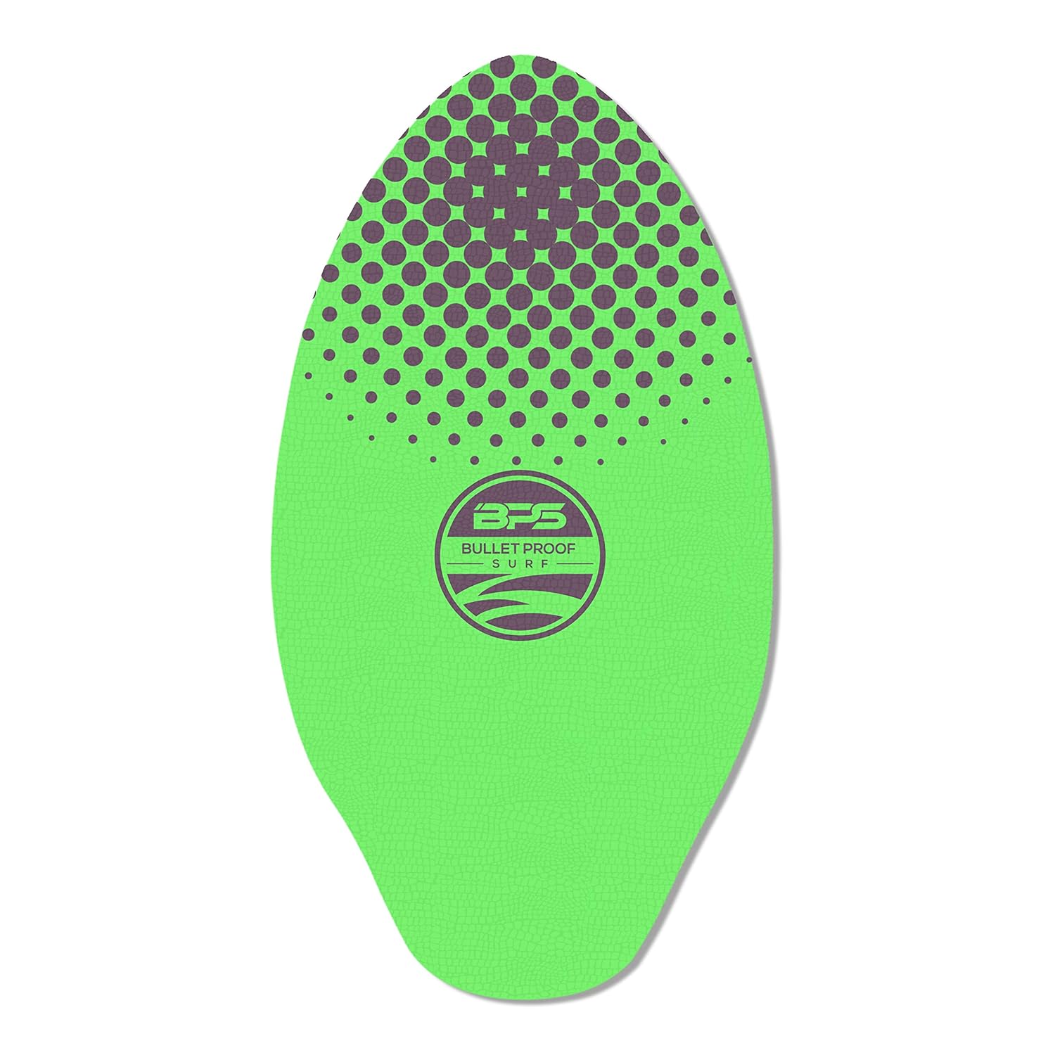 BPS Gator Skimboards with Colored EVA Grip Pad and High Gloss Clear