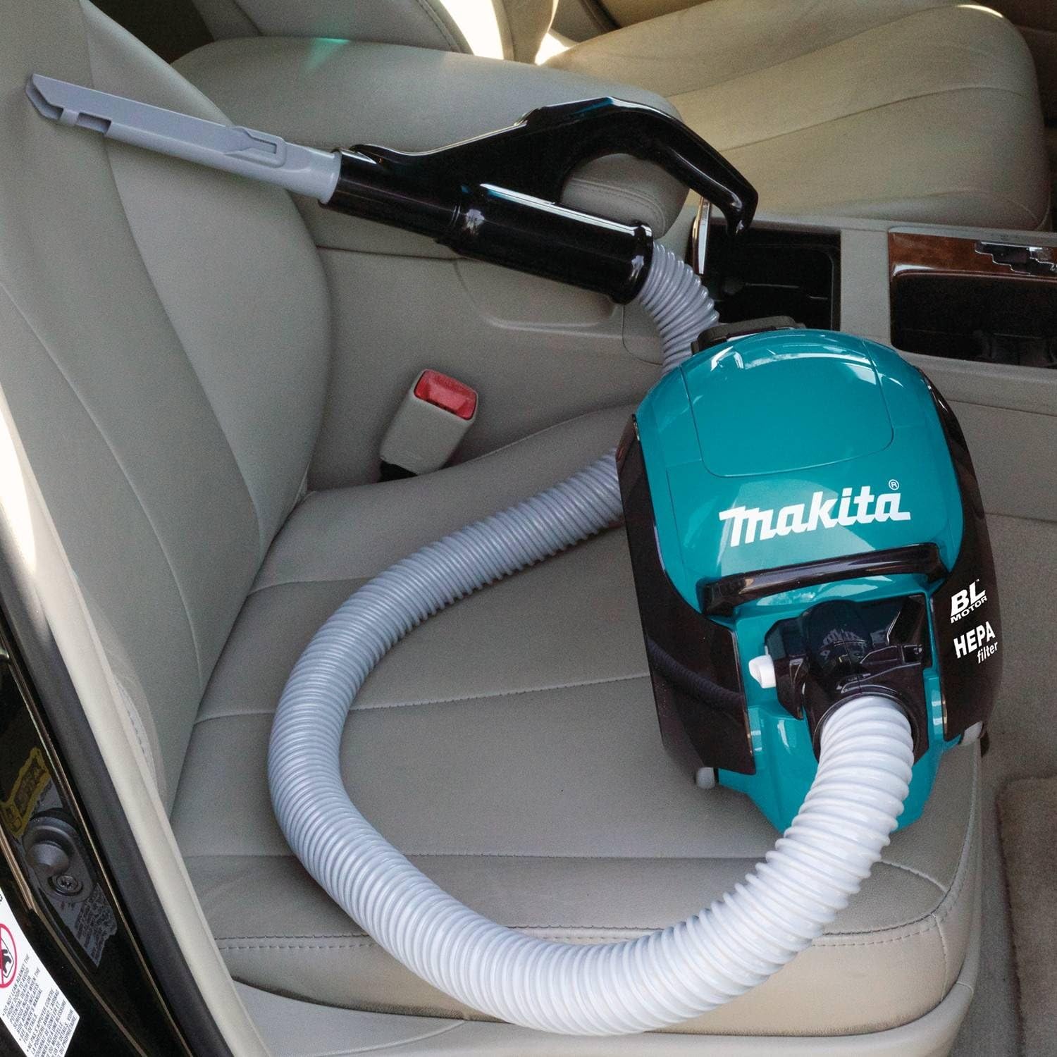 Makita DCL501Z 18V Li-Ion LXT Brushless Cyclone Vacuum Cleaner - Batteries And Charger Not Included, Blue - Image 5