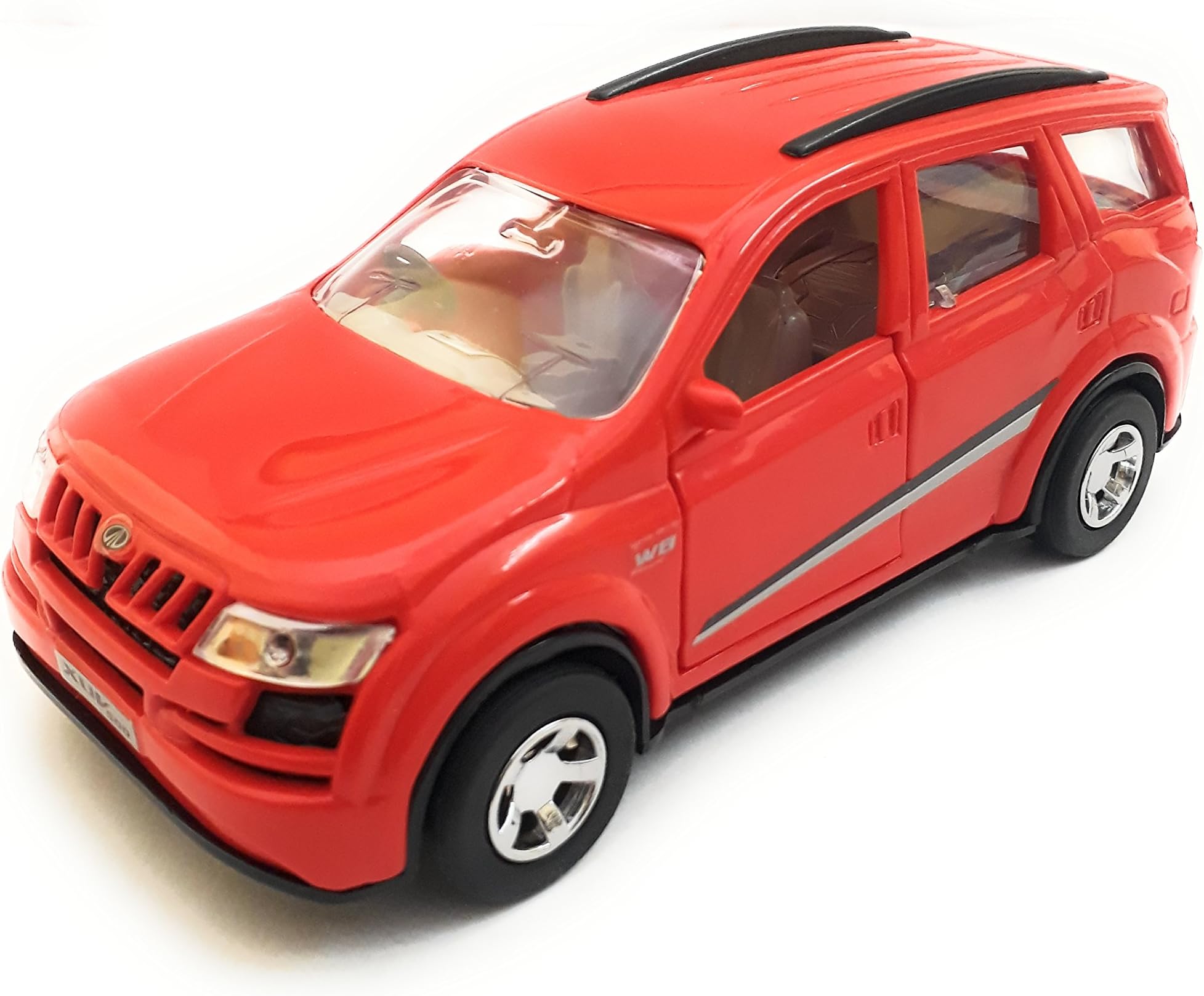The Game Begins Pull Back Action Hyundai KRT Creta Miniature SUV Car (Red)