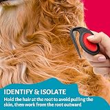 Mikki Dog and Cat Matt Splitter Dematting Tool with Soft Grip view 4