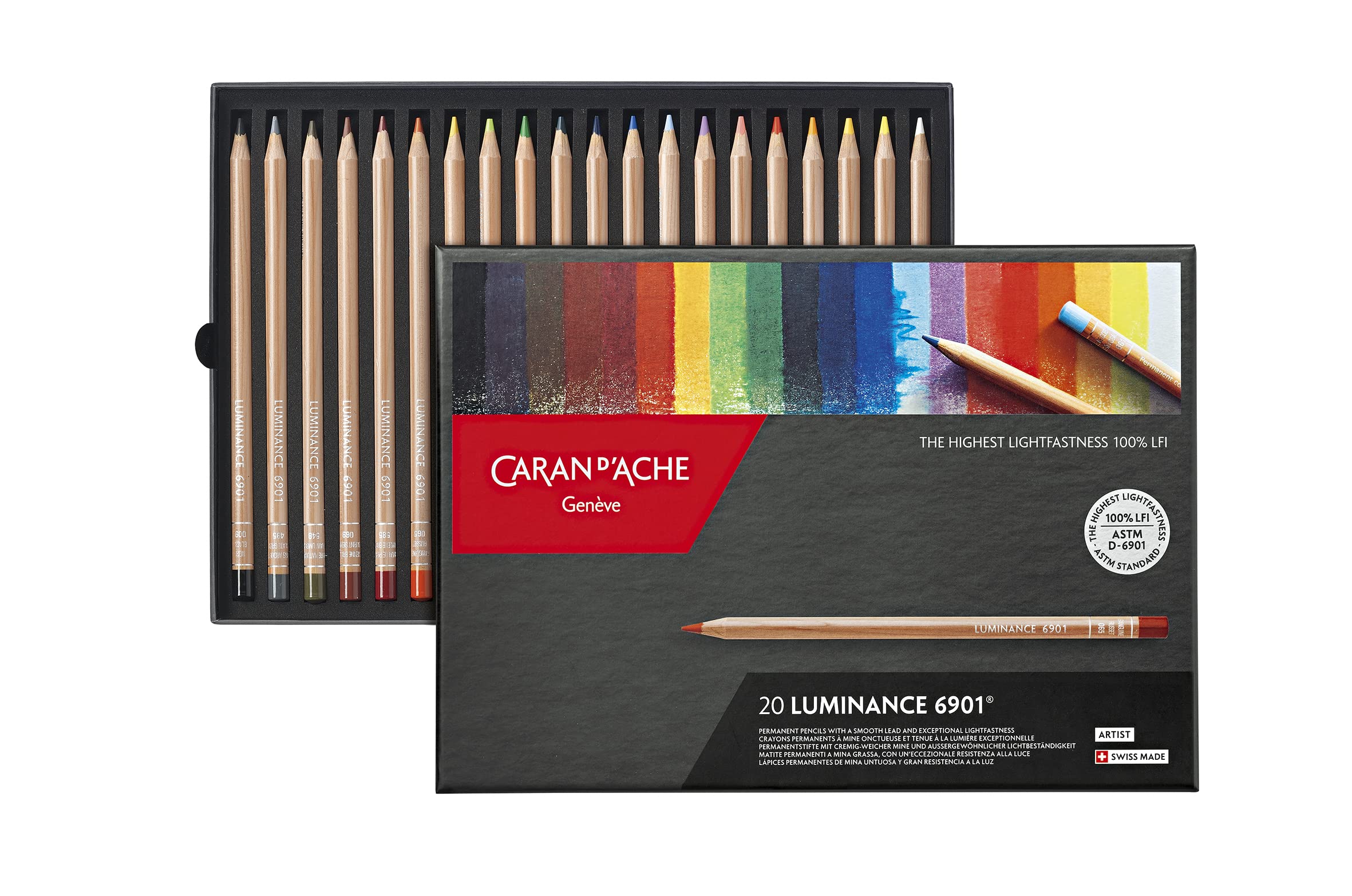 Mua CREATIVE ART MATERIALS Caran D'ache Luminance Colored Pencil Set of