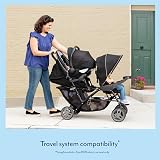 Graco Stadium Duo Tandem Pushchair Black Grey Suitable from birth to 3 yrs view 4