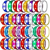 100 Pcs LED Bracelets Sound Activated with Flashing LED Strobe Music Control Light Up Bracelets for Rave, Game Prizes, Birthday Party Favor,Valentine's Day gift