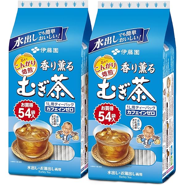 Amazon.com : Ito En Mugicha Roasted Barley Tea, 54 Count Tea