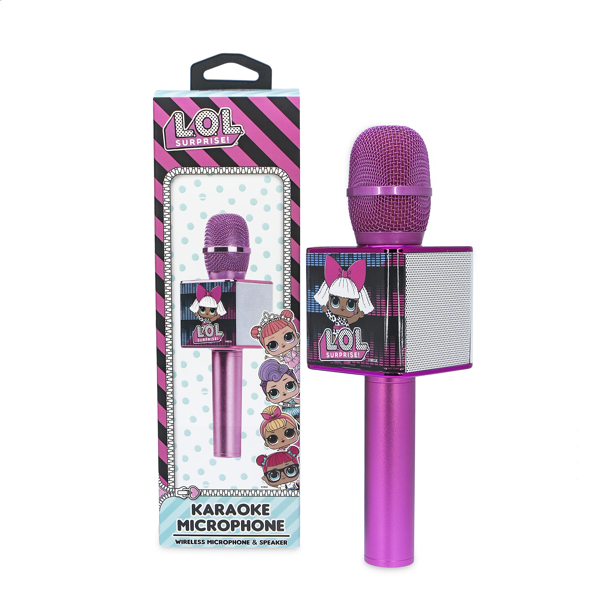 OTL Technologies Wireless Karaoke Microphone - L.O.L. Suprise!