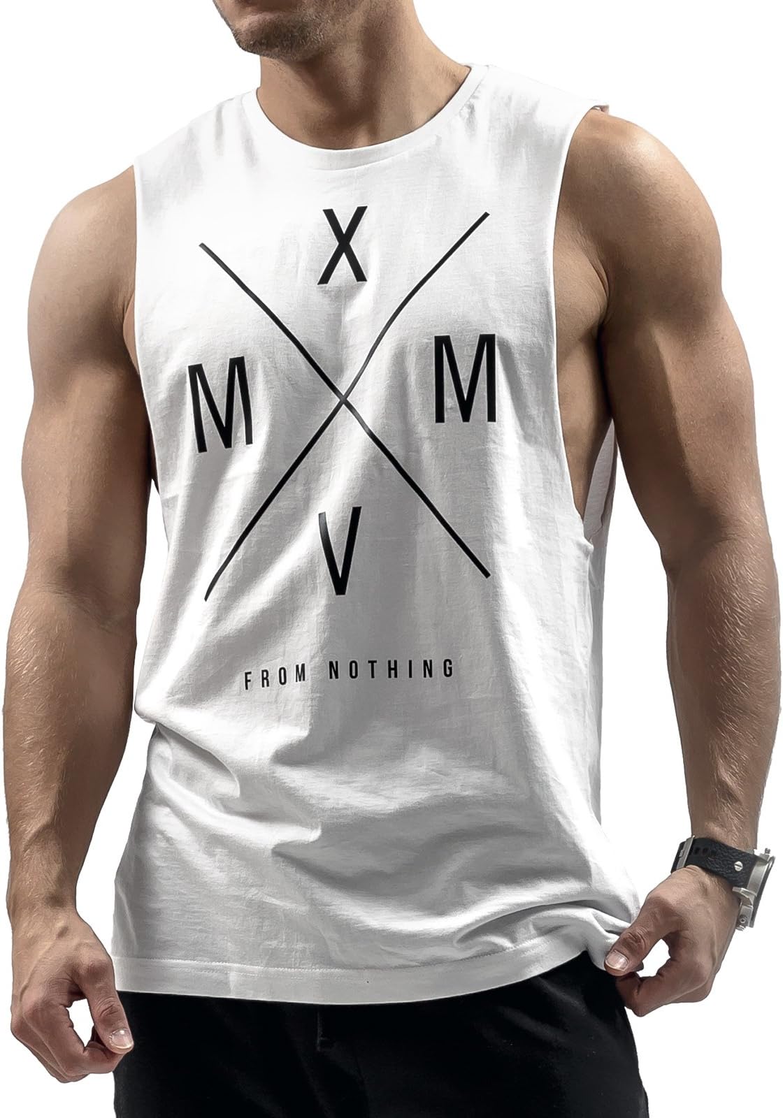 MMXV Cut Off Tank Muscle Shirt Tank Top Gym Fitness