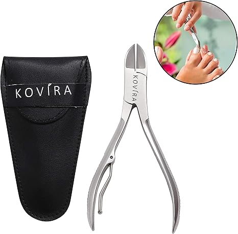 Coupe Ongles Précis Ongles Incarnés Ou épais 4 Coupe Ongle Et étui De Rangement Inclus Manucure Et Pédicure Outil De Podologue Ciseaux à