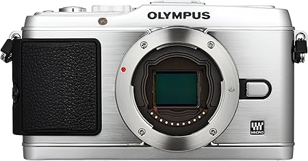 Olympus Pen E P3 Systemkamera 3 Zoll Gehause Silber Amazon De Kamera
