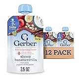 GERBER Fruit Grain Yogurt Puree Toddler Cherry
