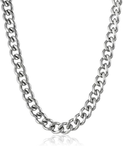 Revere Men's Stainless Steel Curb Chain 