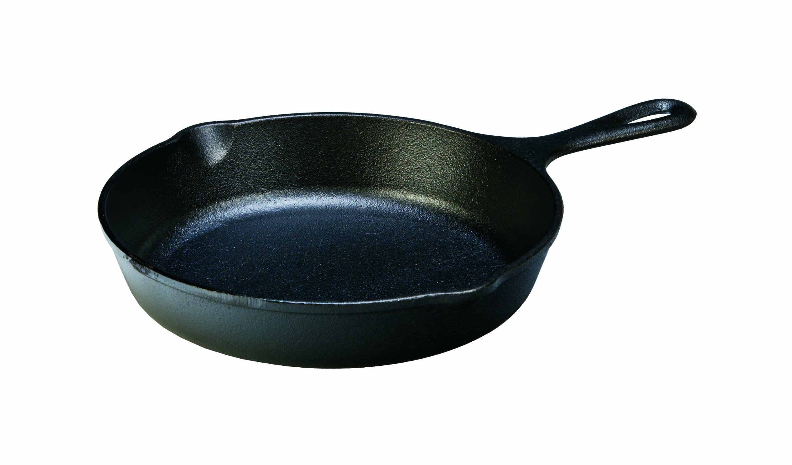 Photo 1 of Lodge 9 Inch Cast Iron Pre-Seasoned Skillet – Signature Teardrop Handle - Use in the Oven, on the Stove, on the Grill, or Over a Campfire, Black