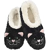 Snoozies Slipper Socks Animal Furry – Cozy, Foldable Slippers for Women, Non Slip Socks for Travel & Indoors