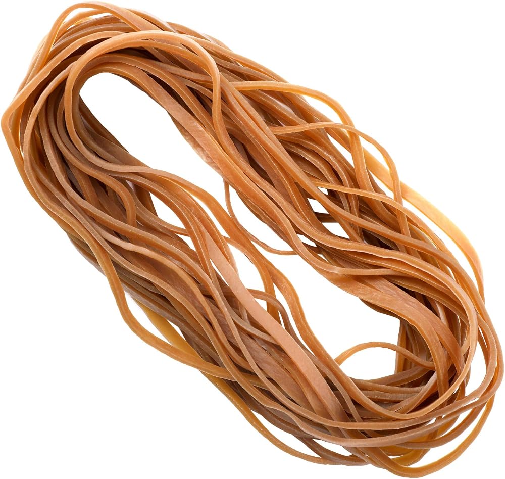 JANYUN 100Pcs Large Rubber Bands Heavy Duty 8 Inch 20cm 0.4cm Wide