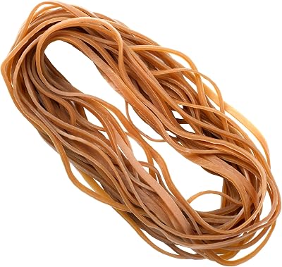 JANYUN 100Pcs Large Rubber Bands Heavy Duty 8 Inch 20cm 0.4cm Wide