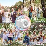 Tecnock Bubble Machine Automatic Bubble Blower 15000+ Bubbles/Min 2 Speed view 5