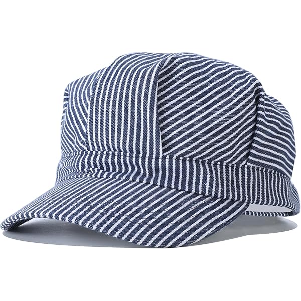 e4Hats.com Light Striped Conductor's Cap-Light Blue Stripe XS at