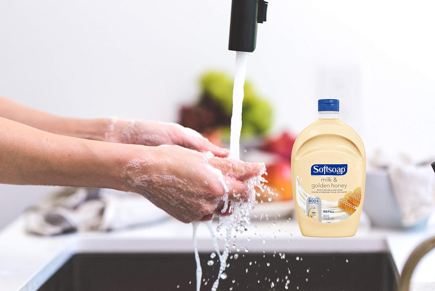 Softsoap Liquid Hand Soap Refill - Milk & Honey 50 fl oz ( Pack of 2) : Beauty