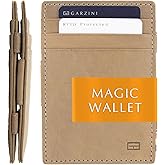 GARZINI Magic Wallet For Men, Minimalist Wallet with RFID card holder, Leather Wallet for 10 cards