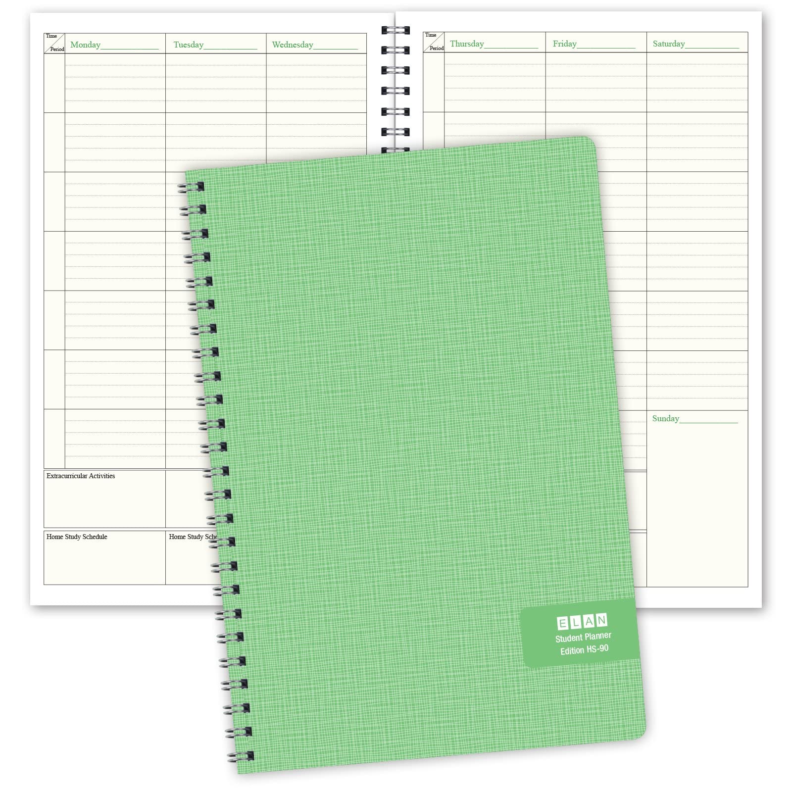 Photo 1 of Elan Publishing Company Deluxe Full-Year Student Planner for High School 40 Weeks (HS-90)