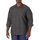 Red Kap Men's Industrial Work Regular Fit Long Sleeve Shirt