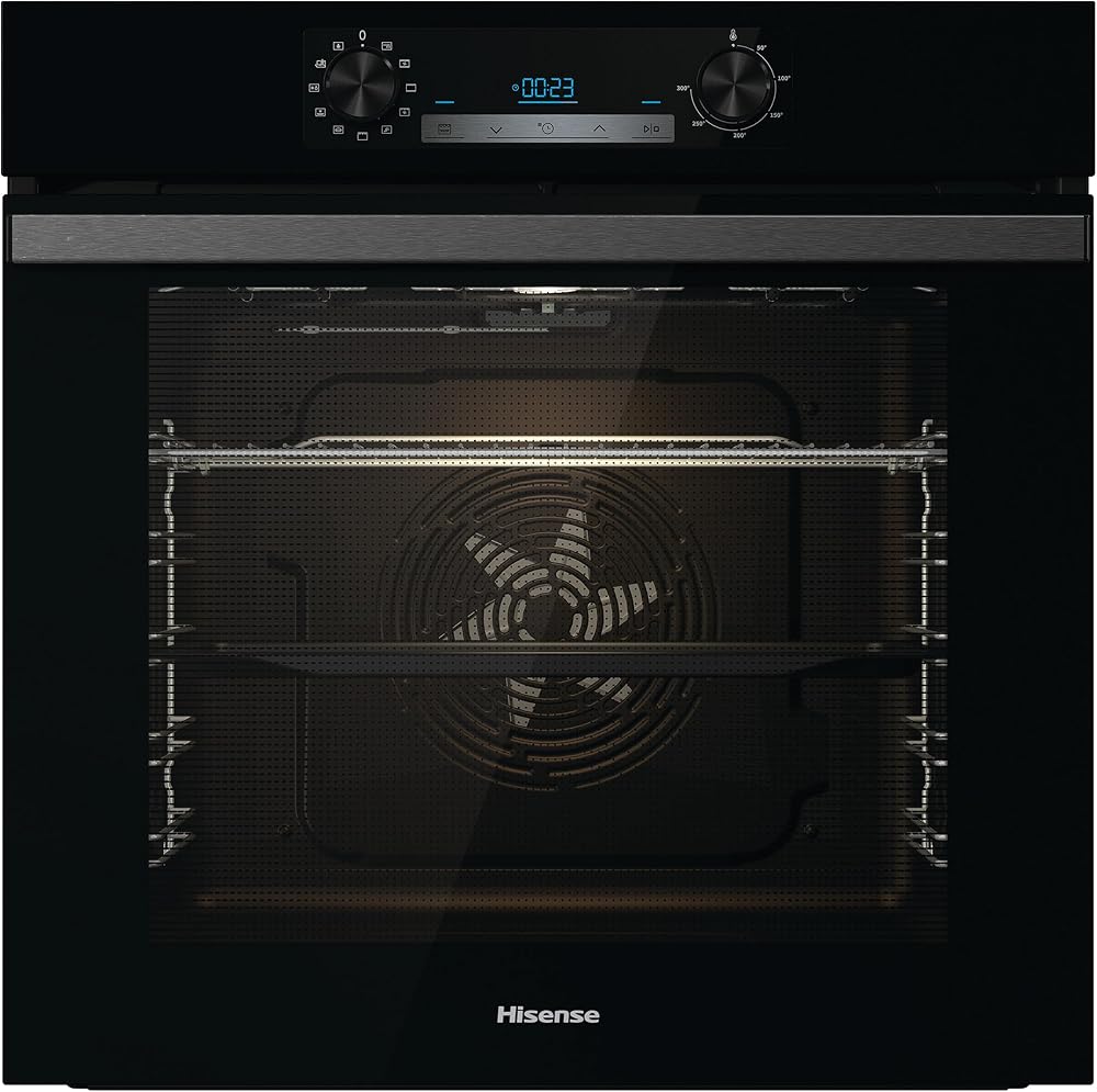 Hisense BI64211PB 77 Litre Built In Oven Pyrolytic Cleaning Pizza Mode