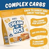 Applied Nutrition Cream of Rice 1kg Golden Syrup Vegan Carbs Low Fat Low Sugar view 2