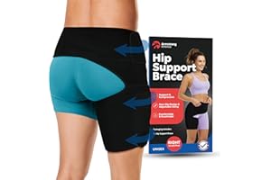 ARMSTRONG AMERICA Hip Brace Thigh Compression Sleeve | Sciatica Pain Relief Device | Hamstring & Groin Compression Sleeve Wrap for Sciatic Nerve Relief | Hip Support Braces Thigh Brace for Women & Men SMALL / RIGHT LEG