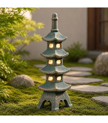 Amazon.com: Henri Studio 3490 - RS Giant Tier Great Pagoda Lantern