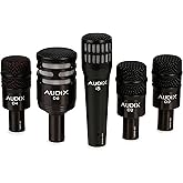 AUDIX DP5A 5-Piece Drum Microphone Package for Live Sound and Recording