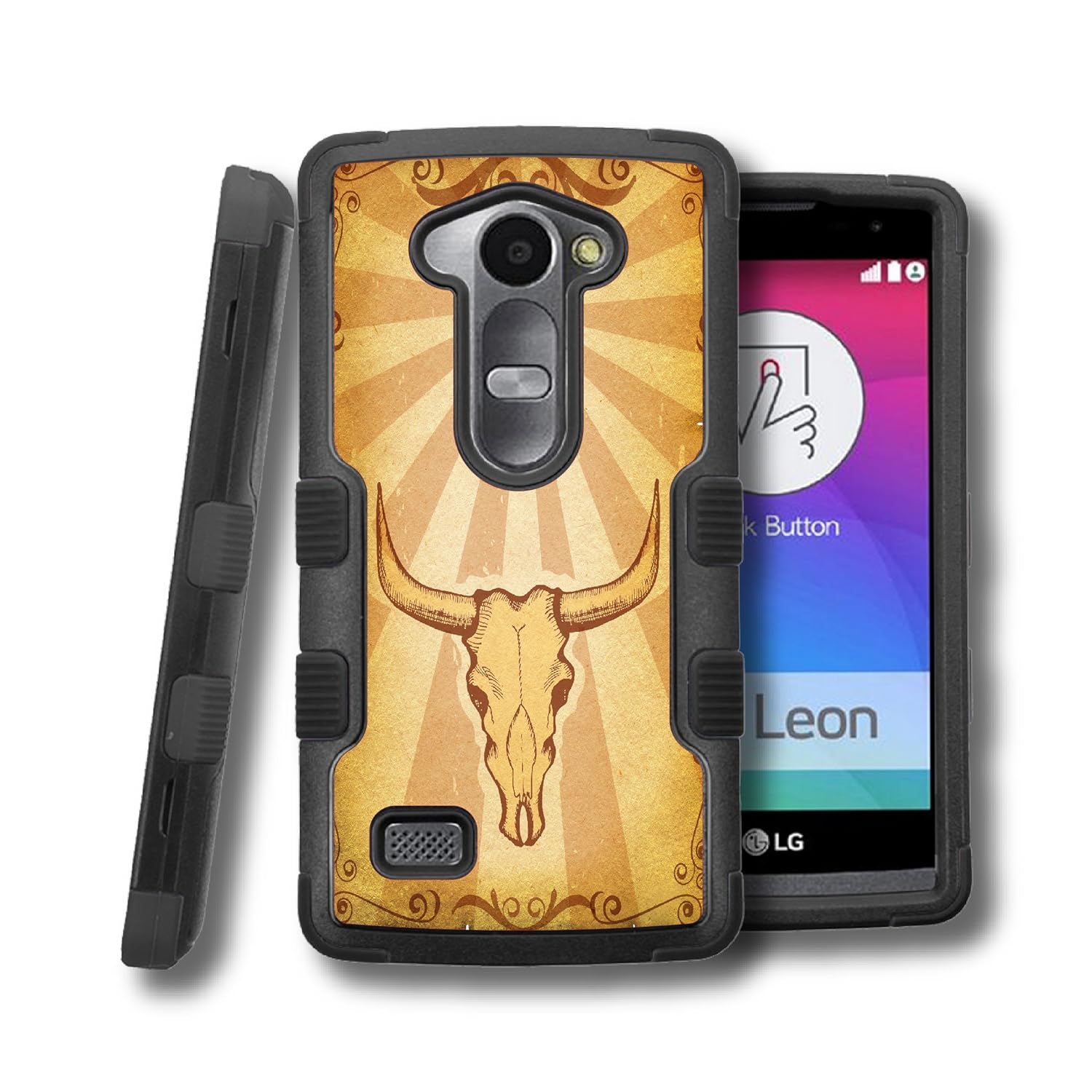 Best Lg Tribute 2 Ls665 Case With Skulls